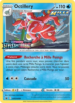 Carte Octillery de l'extension Promo SWSH, numéro SWSH089/307