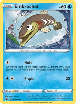 Carte Embrochet de l'extension Promo SWSH, numéro SWSH093/307