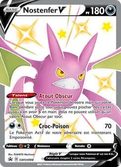 Carte Nostenfer V de l'extension Promo SWSH, numéro SWSH098/307