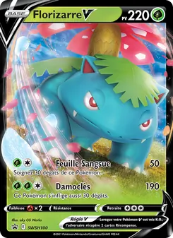 Carte Florizarre V de l'extension Promo SWSH, numéro SWSH100/307
