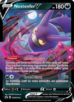 Carte Nostenfer V de l'extension Promo SWSH, numéro SWSH110/307