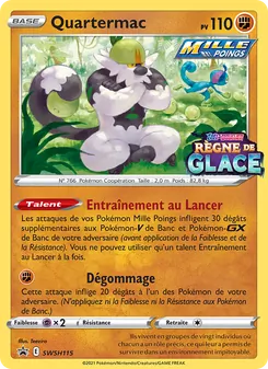 Carte Quartermac de l'extension Promo SWSH, numéro SWSH115/307