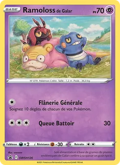 Carte Ramoloss de Galar de l'extension Promo SWSH, numéro SWSH126/307