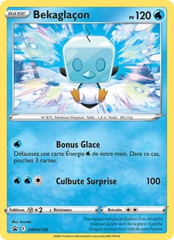 Carte Bekaglaçon de l'extension Promo SWSH, numéro SWSH128/307