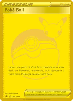 Carte Poké Ball de l'extension Promo SWSH, numéro SWSH146/307