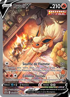 Carte Pyroli V de l'extension Promo SWSH, numéro SWSH179/307
