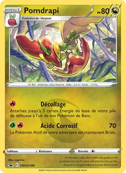Carte Pomdrapi de l'extension Promo SWSH, numéro SWSH189/307