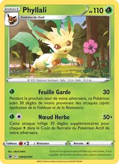 Carte Phyllali de l'extension Promo SWSH, numéro SWSH191/307