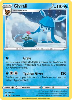 Carte Givrali de l'extension Promo SWSH, numéro SWSH192/307