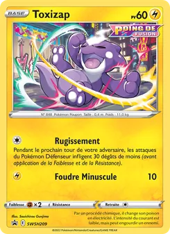 Carte Toxizap de l'extension Promo SWSH, numéro SWSH209/307