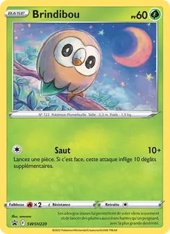 Carte Brindibou de l'extension Promo SWSH, numéro SWSH220/307