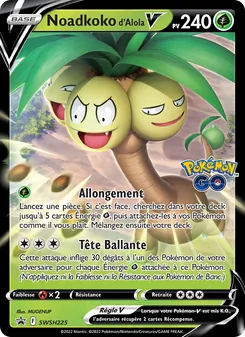 Carte Noadkoko d'Alola V de l'extension Promo SWSH, numéro SWSH225/307