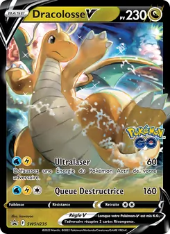 Carte Dracolosse V de l'extension Promo SWSH, numéro SWSH235/307
