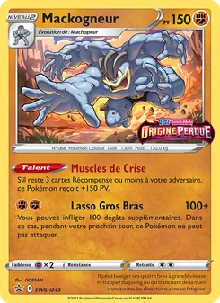 Carte Mackogneur de l'extension Promo SWSH, numéro SWSH243/307