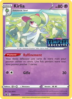 Carte Kirlia de l'extension Promo SWSH, numéro SWSH271/307