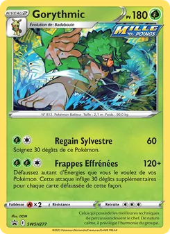 Carte Gorythmic de l'extension Promo SWSH, numéro SWSH277/307