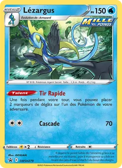Carte Lézargus de l'extension Promo SWSH, numéro SWSH279/307