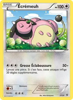 Carte Écrémeuh de l'extension Bienvenue à Kalos, numéro 27/39