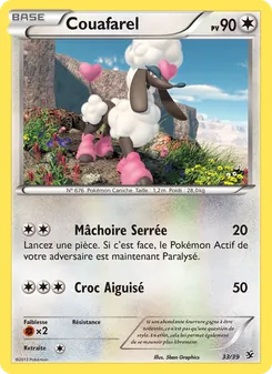 Carte Couafarel de l'extension Bienvenue à Kalos, numéro 33/39