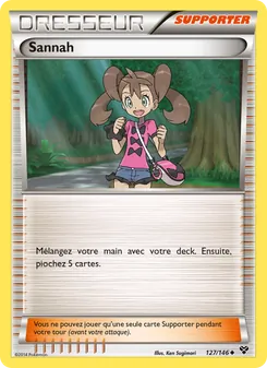 Carte Sannah de l'extension XY, numéro 127/146