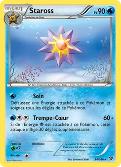 Carte Staross de l'extension XY, numéro 34/146
