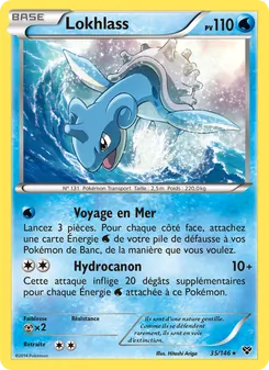 Carte Lokhlass de l'extension XY, numéro 35/146