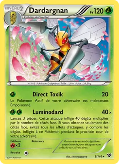 Carte Dardargnan de l'extension XY, numéro 5/146