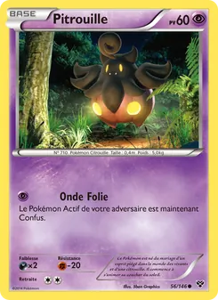 Carte Pitrouille de l'extension XY, numéro 56/146
