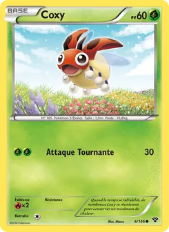 Carte Coxy de l'extension XY, numéro 6/146