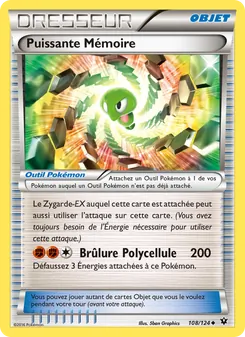 Carte Puissante Mémoire de l'extension Impact des Destins, numéro 108/124