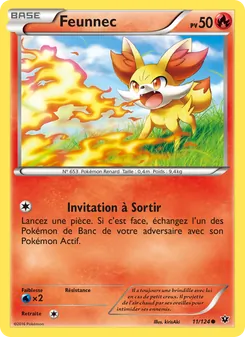 Carte Feunnec de l'extension Impact des Destins, numéro 11/124
