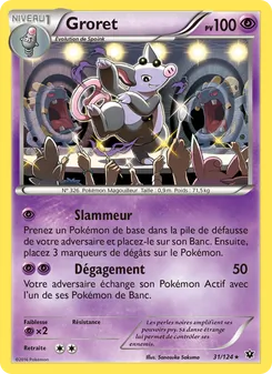 Carte Groret de l'extension Impact des Destins, numéro 31/124
