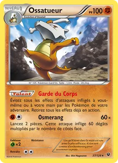 Carte Ossatueur de l'extension Impact des Destins, numéro 37/124
