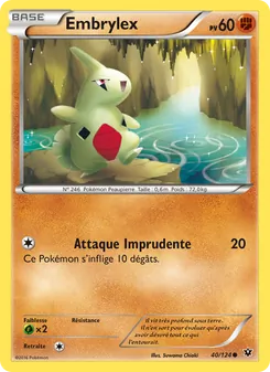 Carte Embrylex de l'extension Impact des Destins, numéro 40/124