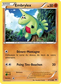 Carte Embrylex de l'extension Impact des Destins, numéro 41/124