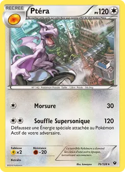 Carte Ptéra de l'extension Impact des Destins, numéro 76/124