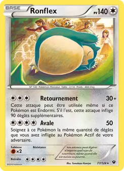 Carte Ronflex de l'extension Impact des Destins, numéro 77/124