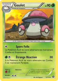 Carte Gaulet de l'extension Offensive Vapeur, numéro 13/114