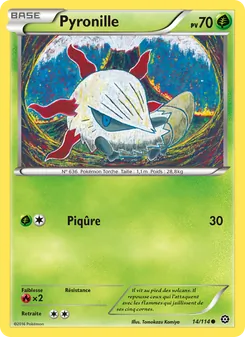 Carte Pyronille de l'extension Offensive Vapeur, numéro 14/114