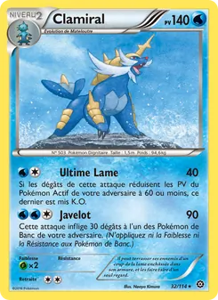 Carte Clamiral de l'extension Offensive Vapeur, numéro 32/114