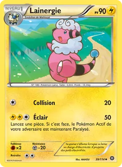 Carte Lainergie de l'extension Offensive Vapeur, numéro 39/114