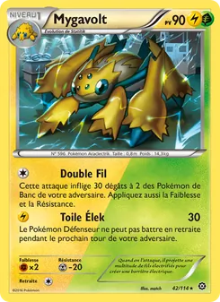 Carte Mygavolt de l'extension Offensive Vapeur, numéro 42/114