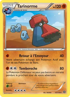 Carte Tarinorme de l'extension Offensive Vapeur, numéro 55/114