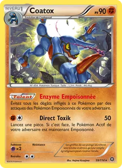 Carte Coatox de l'extension Offensive Vapeur, numéro 59/114