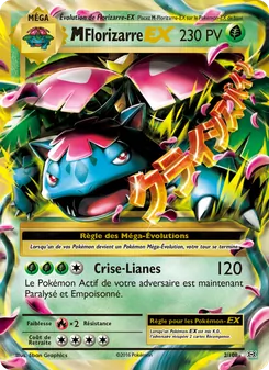 Carte M-Florizarre EX de l'extension Évolutions, numéro 2/108
