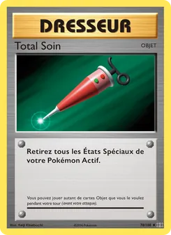Carte Total Soin de l'extension Évolutions, numéro 78/108