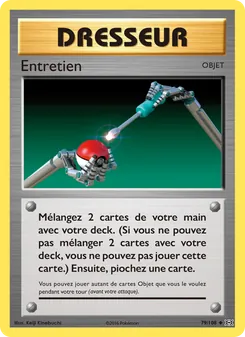 Carte Entretien de l'extension Évolutions, numéro 79/108