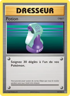 Carte Potion de l'extension Évolutions, numéro 83/108