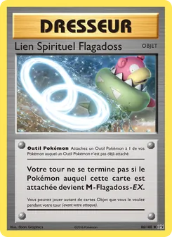 Carte Lien Spirituel Flagadoss de l'extension Évolutions, numéro 86/108