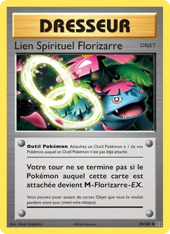 Carte Lien Spirituel Florizarre de l'extension Évolutions, numéro 89/108